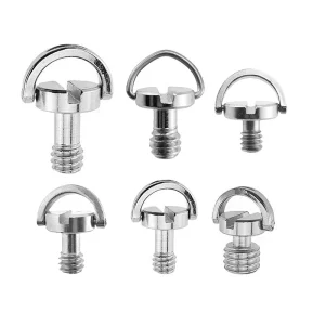 1/4 3/8 Camera Screw for Quick Release Plate 1/4 3/8 Inch D-ring Screw Tripod Ballhead Mount Adapter photography accessories - Image 1