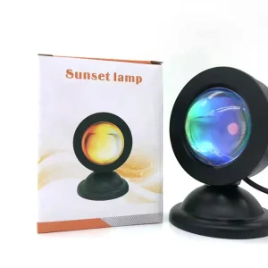 Mini USB Sunset Lamp Led Projector Night Light 16 Colors Switch Rainbow Atmosphere Home Bedroom Background Wall Decoration Gift - Image 6